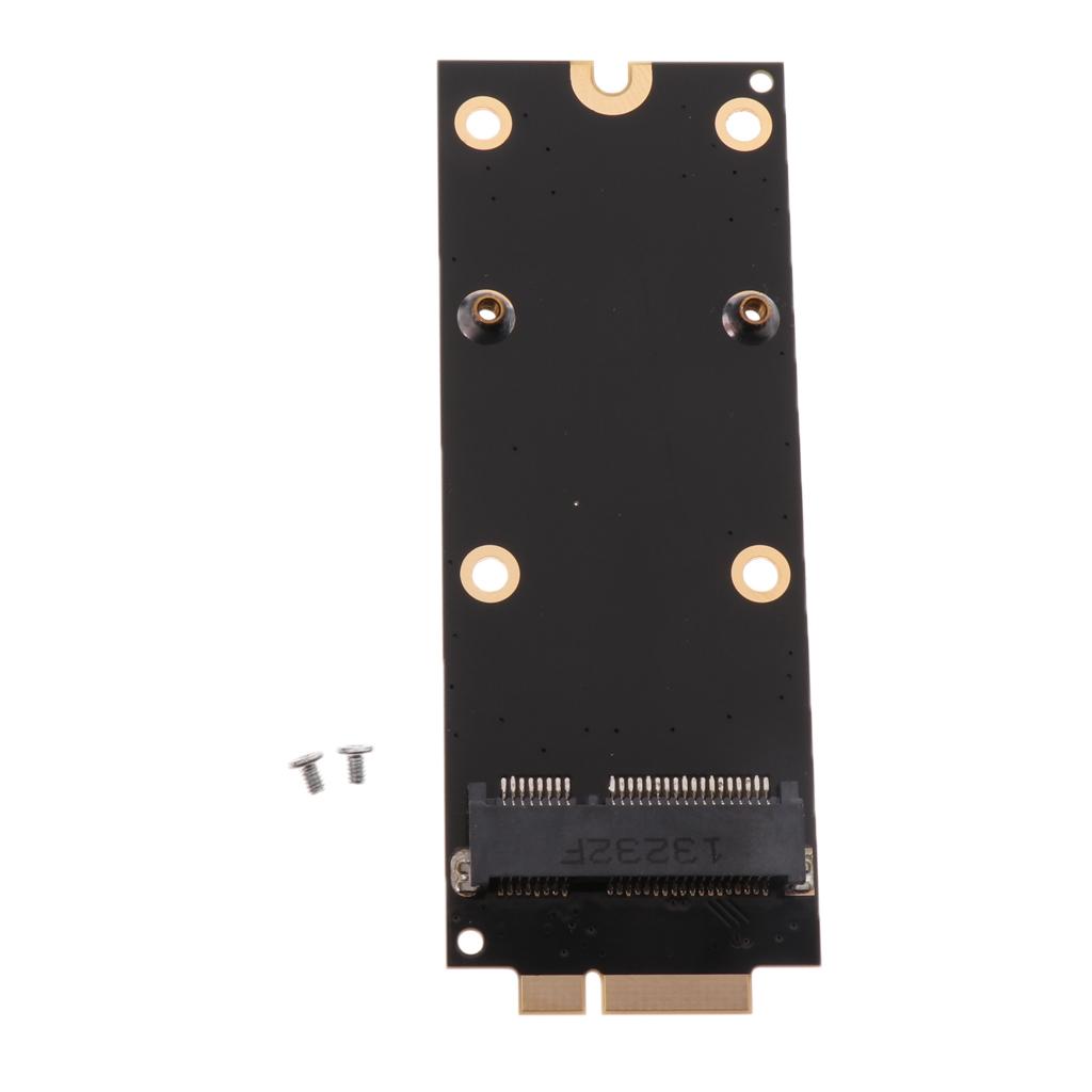 MSATA SSD to 17+7pin SSD Convertor Connector Adapter Card for 2012 MacBook