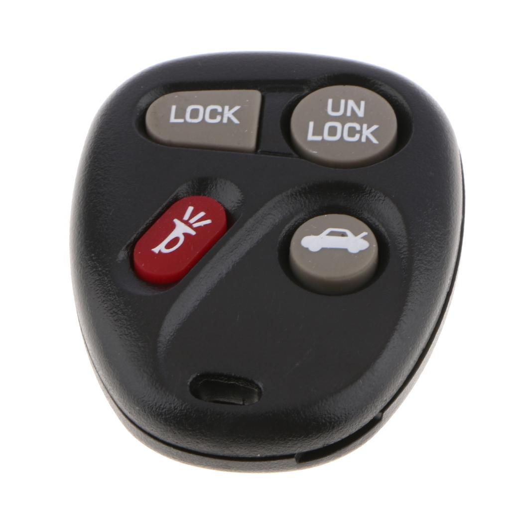 4 Buttons Keyless Fob Compatible with  Smart Remote Case Entry