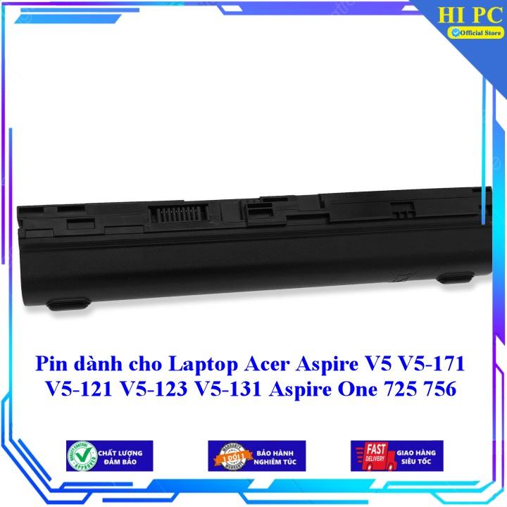 Pin dành cho Laptop Acer Aspire V5 V5-171 V5-121 V5-123 V5-131 Aspire One 725 756 - Hàng Nhập Khẩu