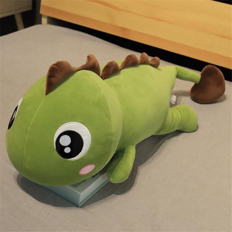 60-150CM Size Lớn Dài Khủng Long Đáng Yêu Sang Trọng Đồ Chơi Hoạt Hình Hình Búp Bê Nhồi Bông Cho Bé Gái Sinh Nhật quà Tặng