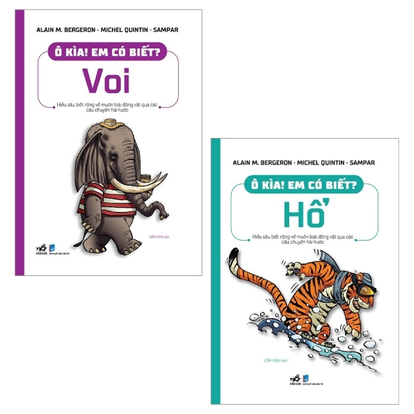 Combo Ô Kìa! Em Có Biết? : Voi Và Hổ