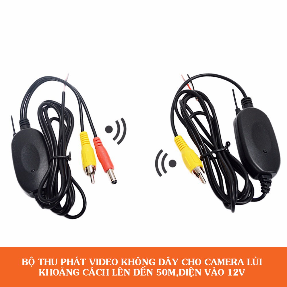 Bộ Thu Phát Video Không Dây Cho Camera Lùi 2.4G