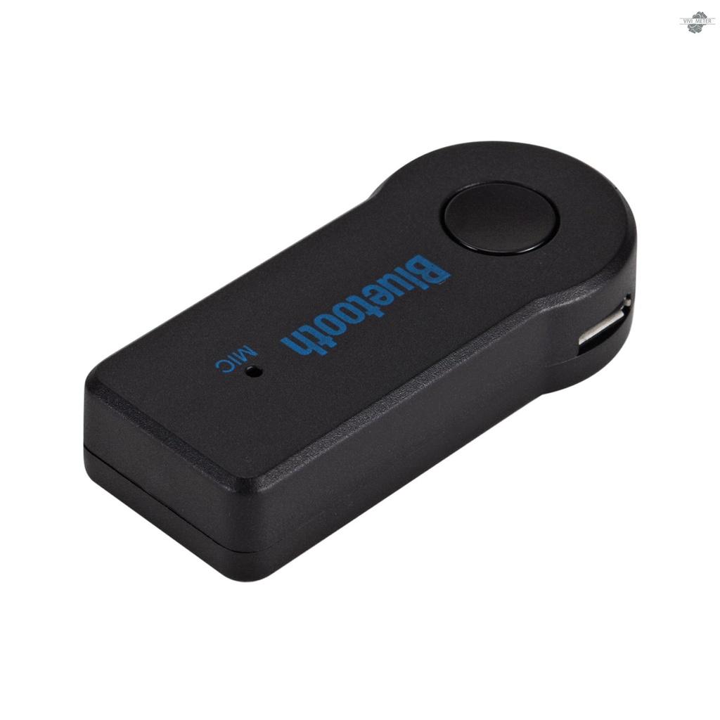 Car AUX BT 5.0 Audio Receiver Hands-free Car Kit Wireless Music Adapter with Microphone for Car Stereo Speaker