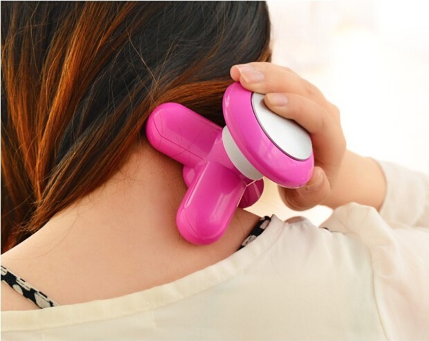 Máy Massage Mini Cầm Tay 3 Đầu