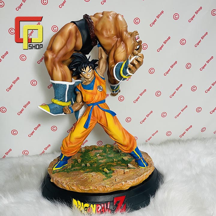 Mô hình Son Goku với Nappa - Goku đại chiến nappa - Figure Goku - Nappa Dragon Ball