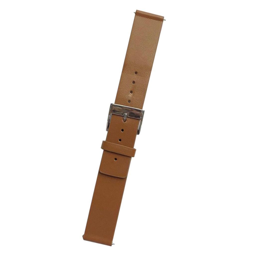 20mm Replacement Leather Watchband Strap for Samsung Gear S2