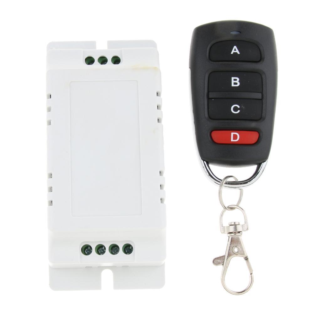 Universal Smart Wireless RF Remote Control Switch 4 Channel AC220V 100M