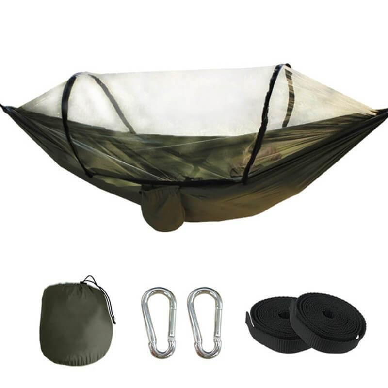 Hoàn Toàn Tự Động Tốc Độ-Mở Võng Với Lưới Khu Vườn Nhà Đu Võng Lưới Chống Muỗi Cắm Trại Ngủ Võng Cụ Dropshipping