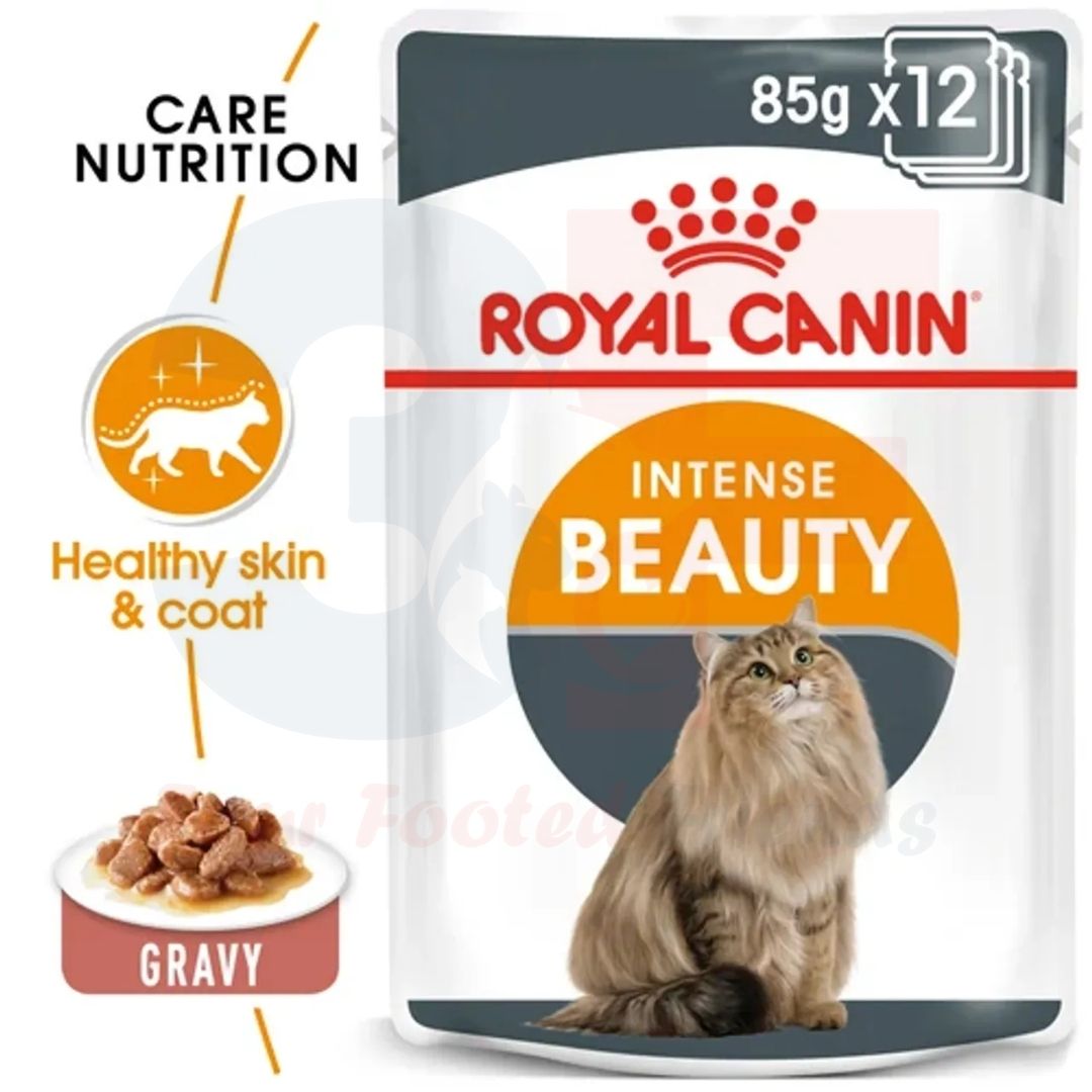 Pate Thức Ăn Ướt Chăm Sóc Da Lông Dành Cho Mèo Trưởng Thành Royal Canin Intense Beauty - Gói 85g