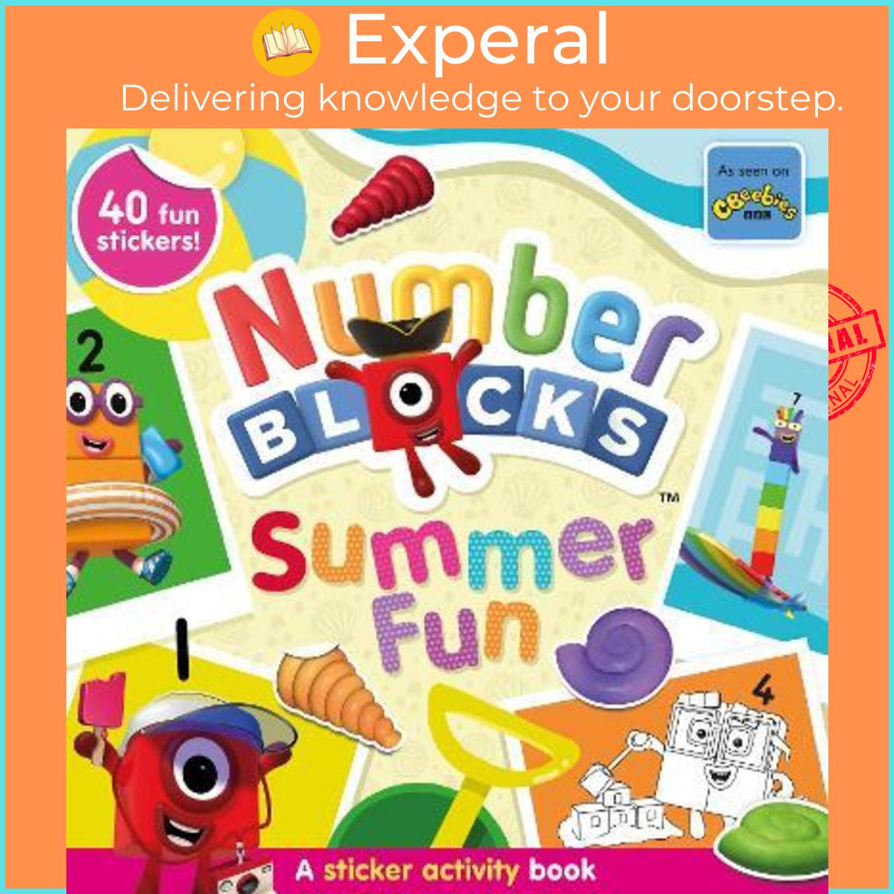 Sách - Numberblocks Summer Fun: A Sticker Activity Book by Sweet Cherry Publishing