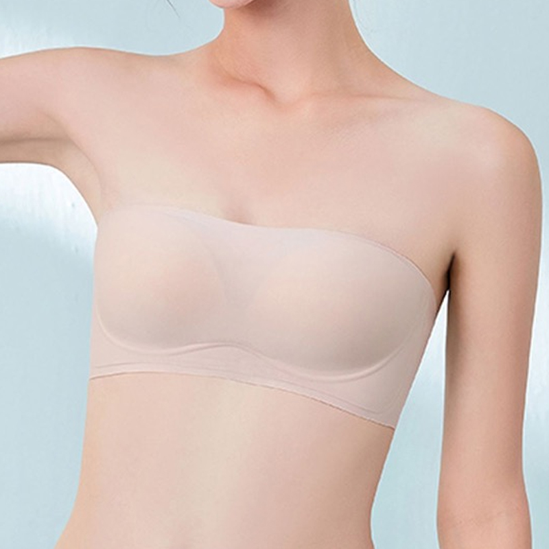 Áo Lót Quây Chống Tụt Đệm Mỏng Không Gọng Giấu Viền Cao Cấp B054