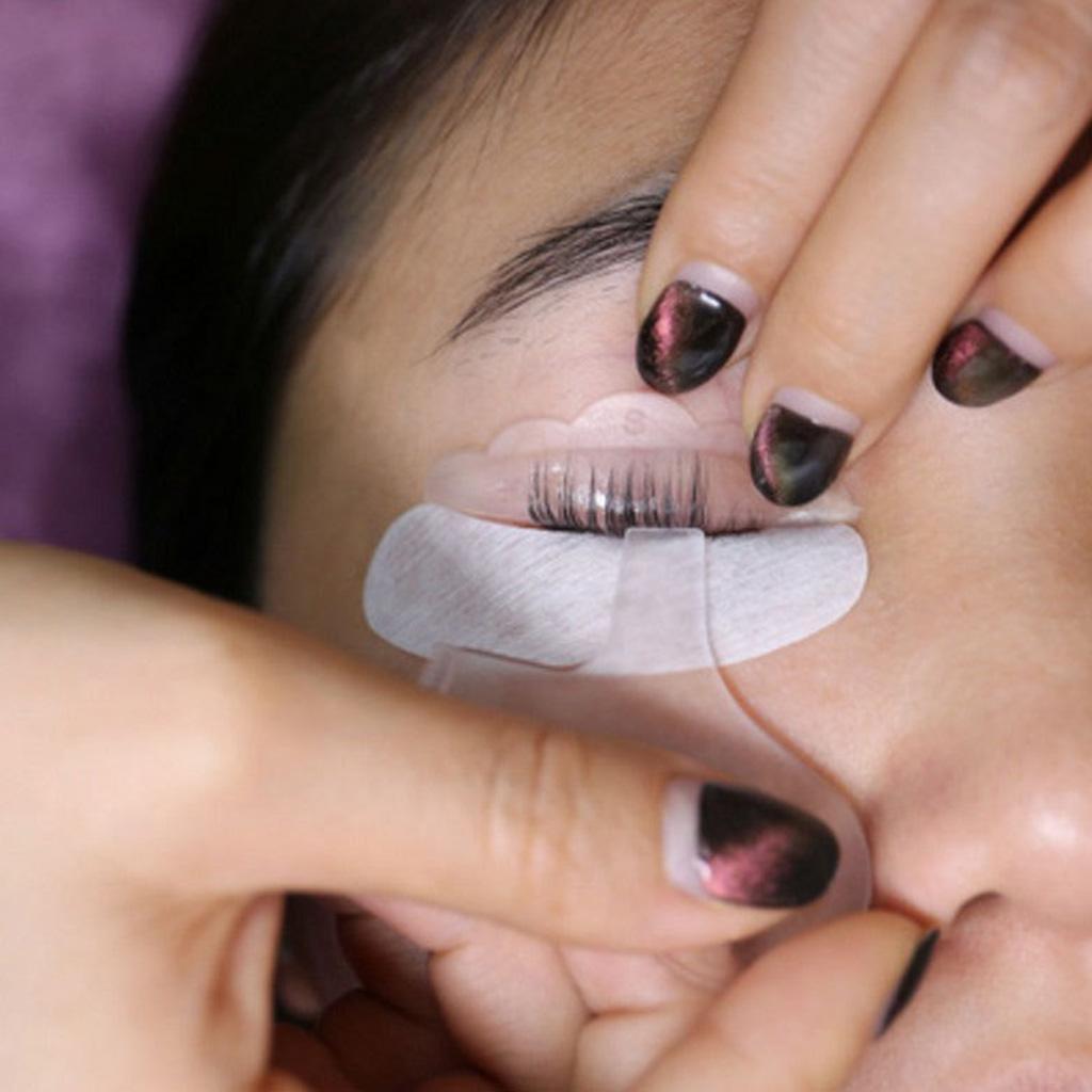 6 Pairs Eyelash Perming Lifting Silicone Pads Lashes Guard Shield Makeup Kit
