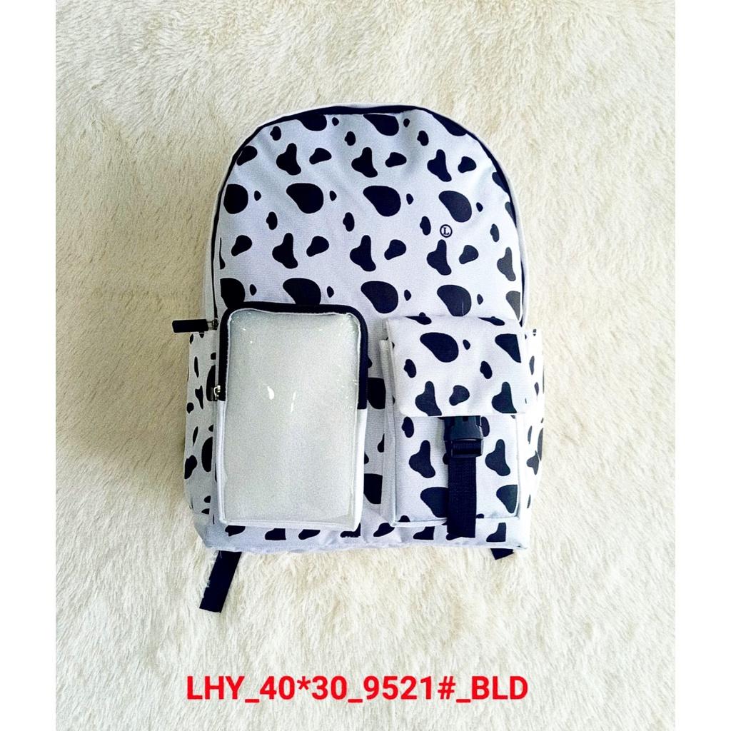 Balo bò sữa Ulzzang nam, nữ vải chuẩn Hàn Quốc 900PVC BL BO 02