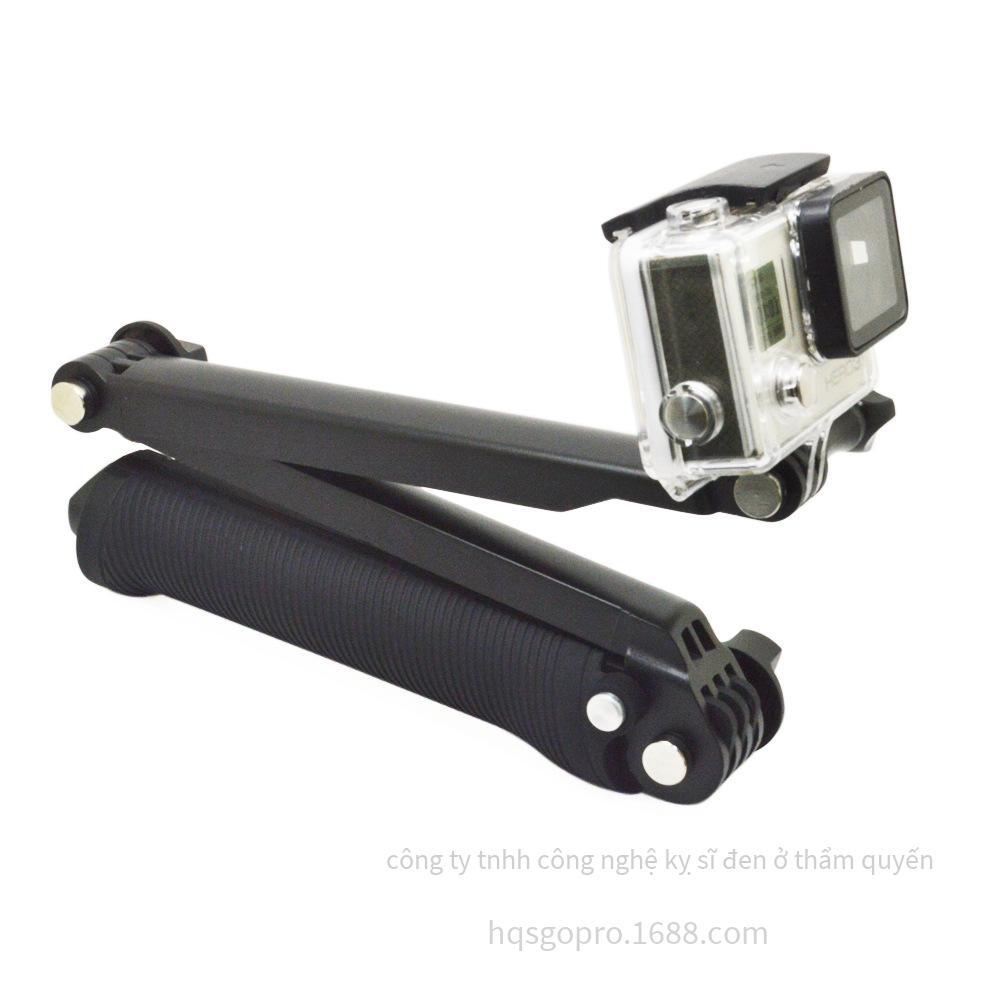 Gậy selfie gập 3 chiều gopro11 Gậy selfie gập 3 chiều camera thể thao dv tay nối dài ba chiều