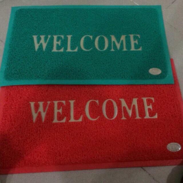 Thảm nhựa chùi chân welcome-KTL001-̉ ̛̣