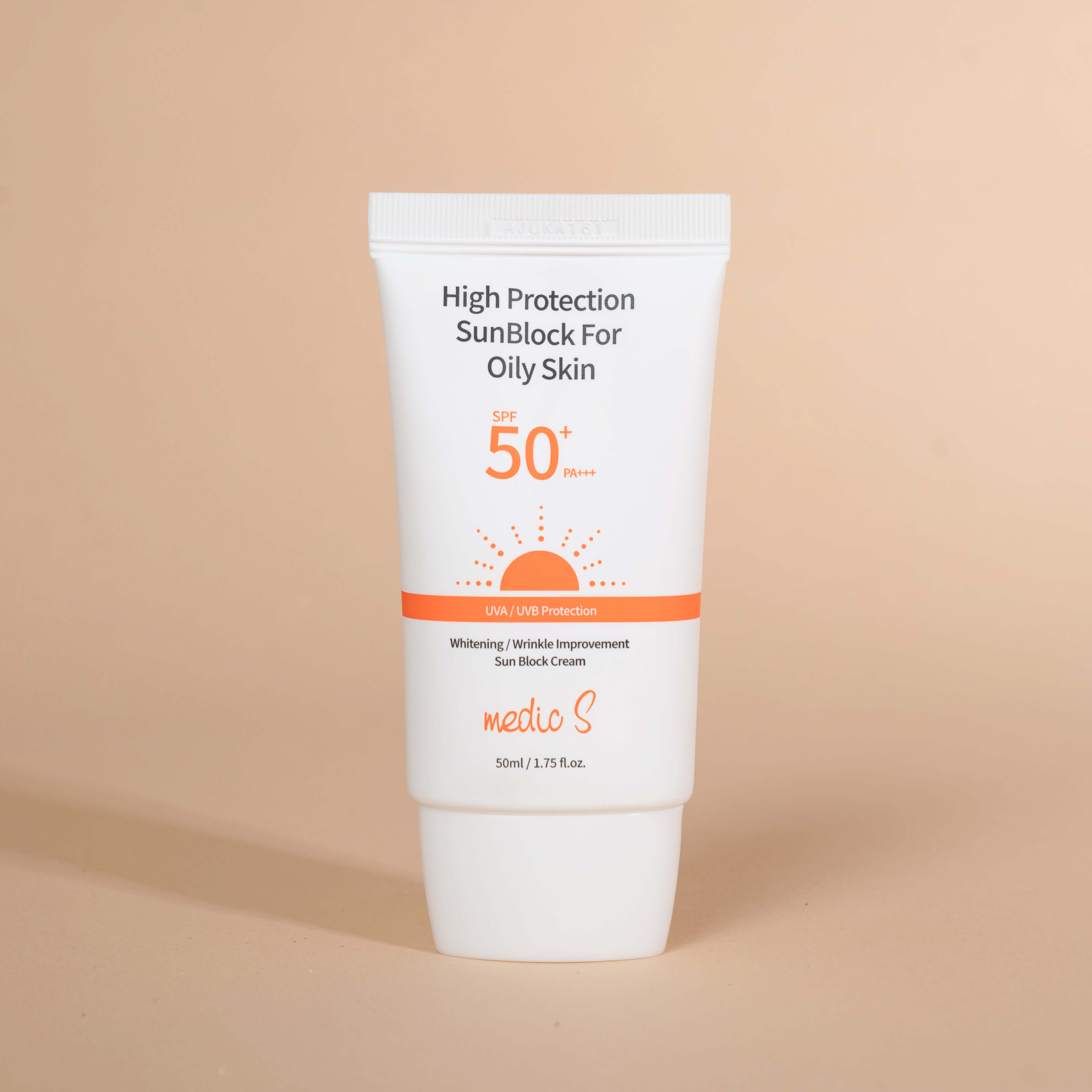Kem chống nắng, kiềm dầu, dưỡng ẩm, thay thế lớp kem nền, nâng tone da MedicS 50ml