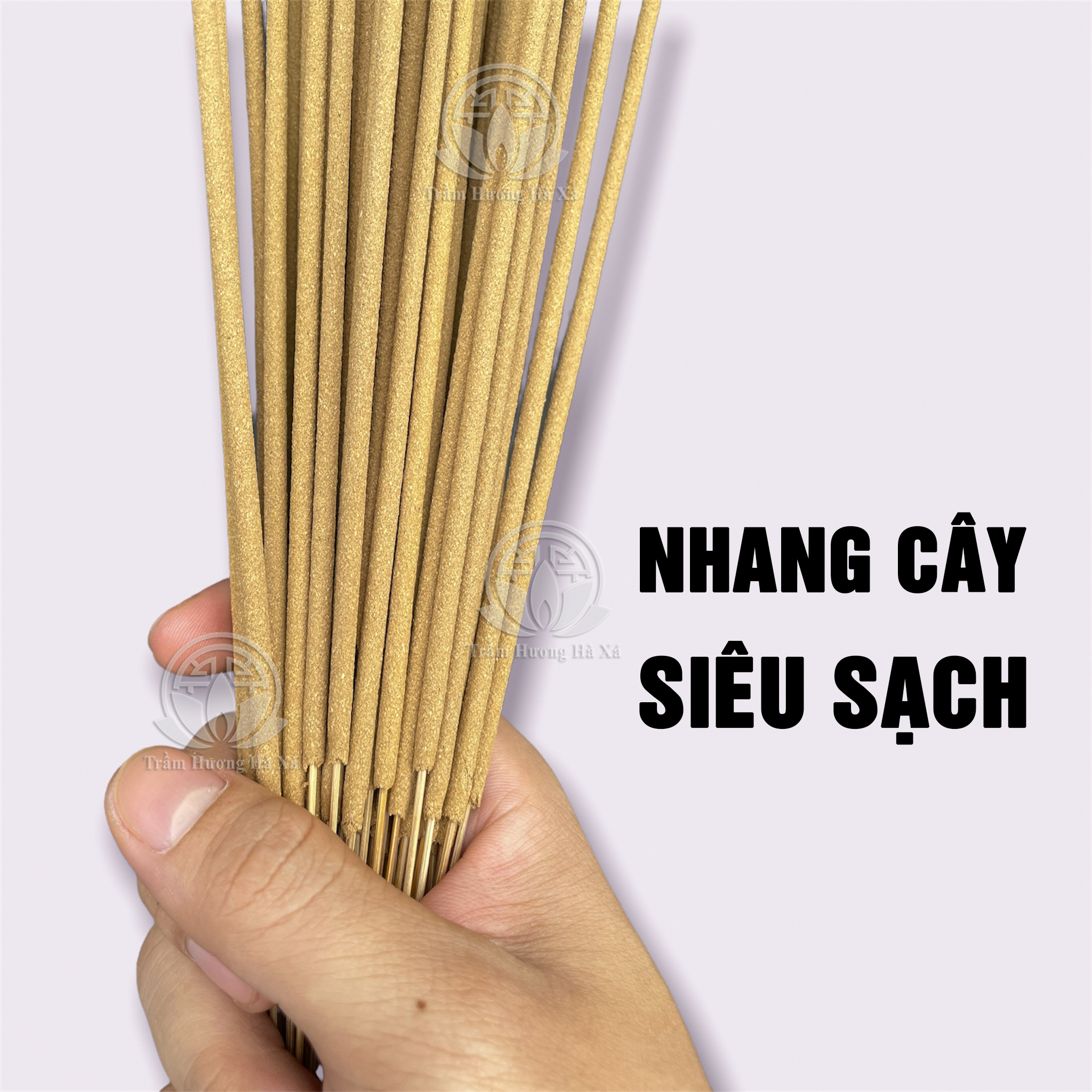 Nhang cây trầm hương HÀ XÁ xông nhà 100g đồ thờ cúng phong thủy tẩy uế, xua đuổi vận xui, thu hút nguồn năng lượng tích cực, thanh lọc không khí, an toàn cho sức khỏe