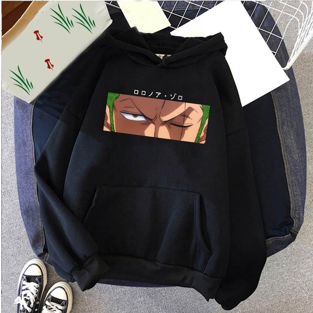 Áo Hoodie Roronoa Zoro hot in hình áo hoodie anime Nhật Bản