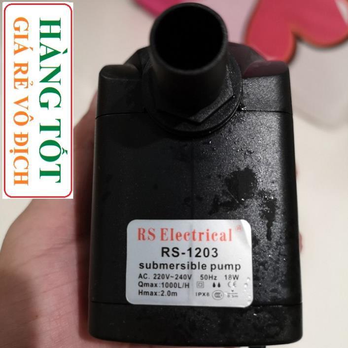 Bơm chìm hồ cá 220v: 3 loại 15w, 16w, 18w