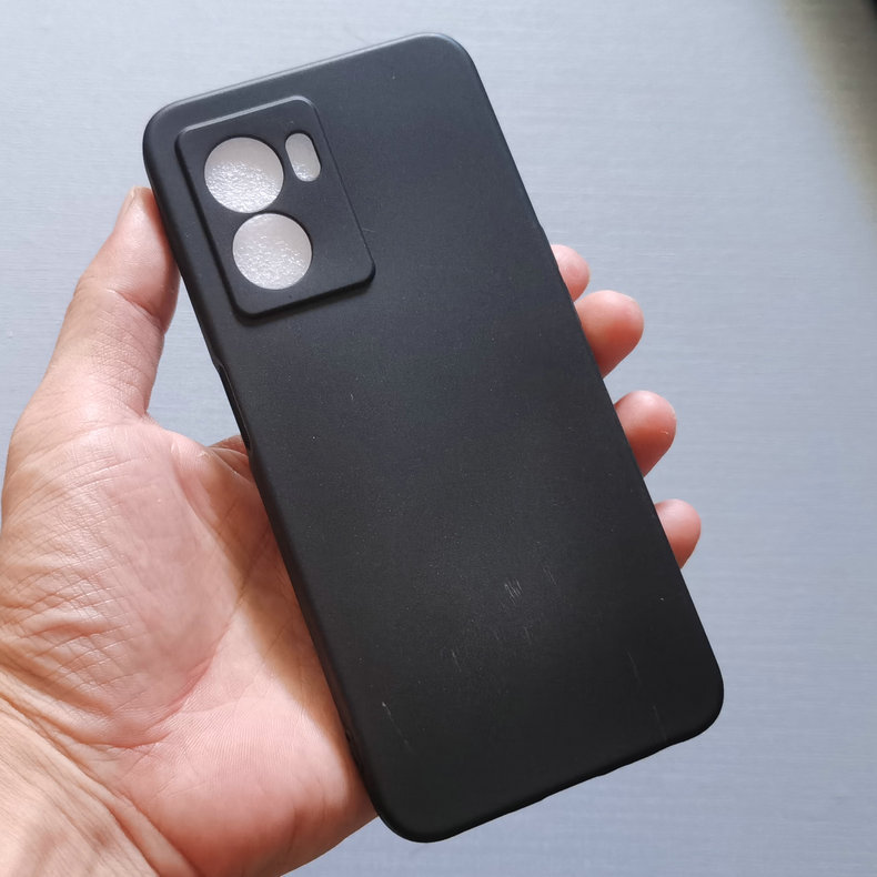 Ốp lưng dẻo cho Oppo A57, A77, A77s - đen cao cấp, chống bám vân tay