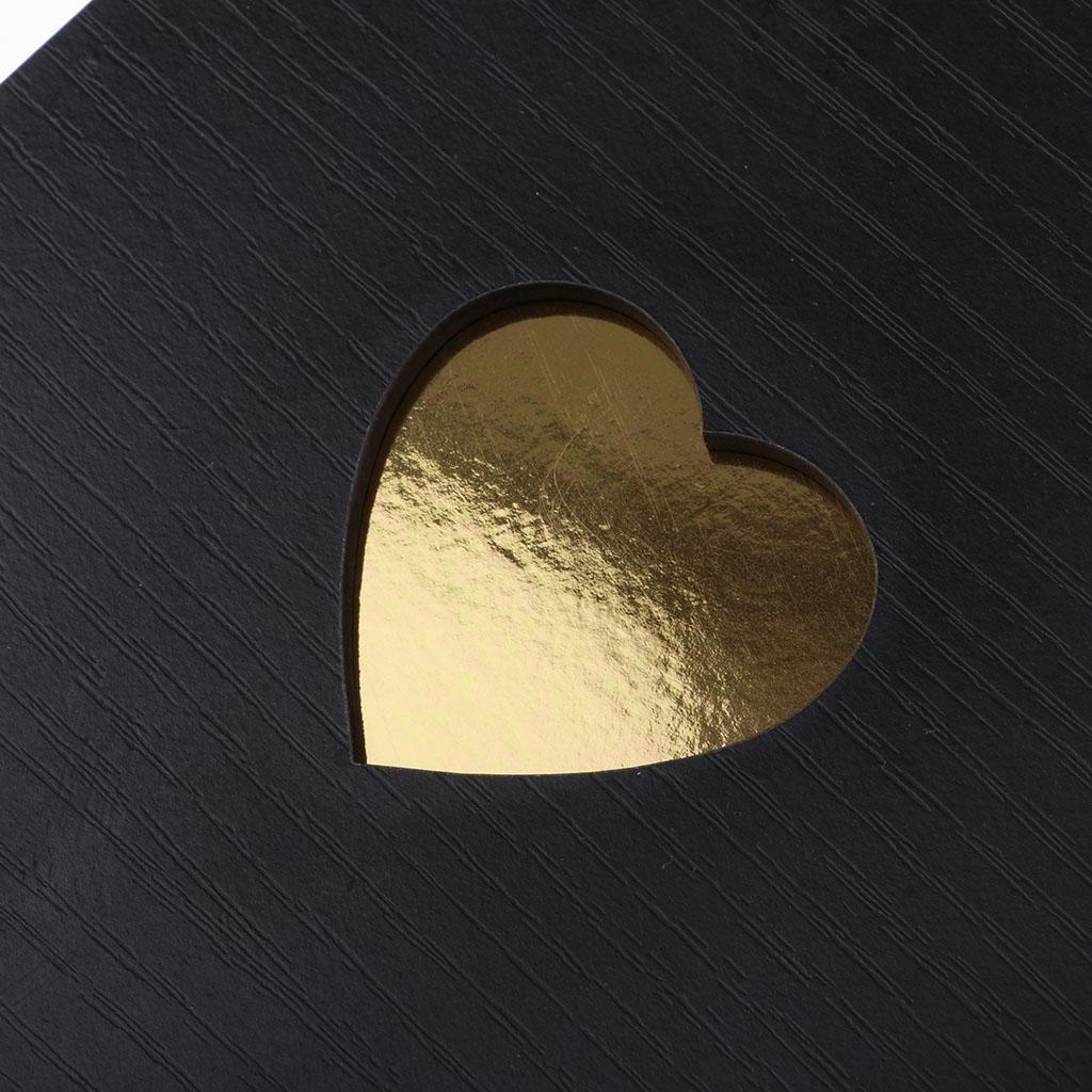 Wooden Scrapbook Photo Album Kraft Paper for Valentines Day Wedding