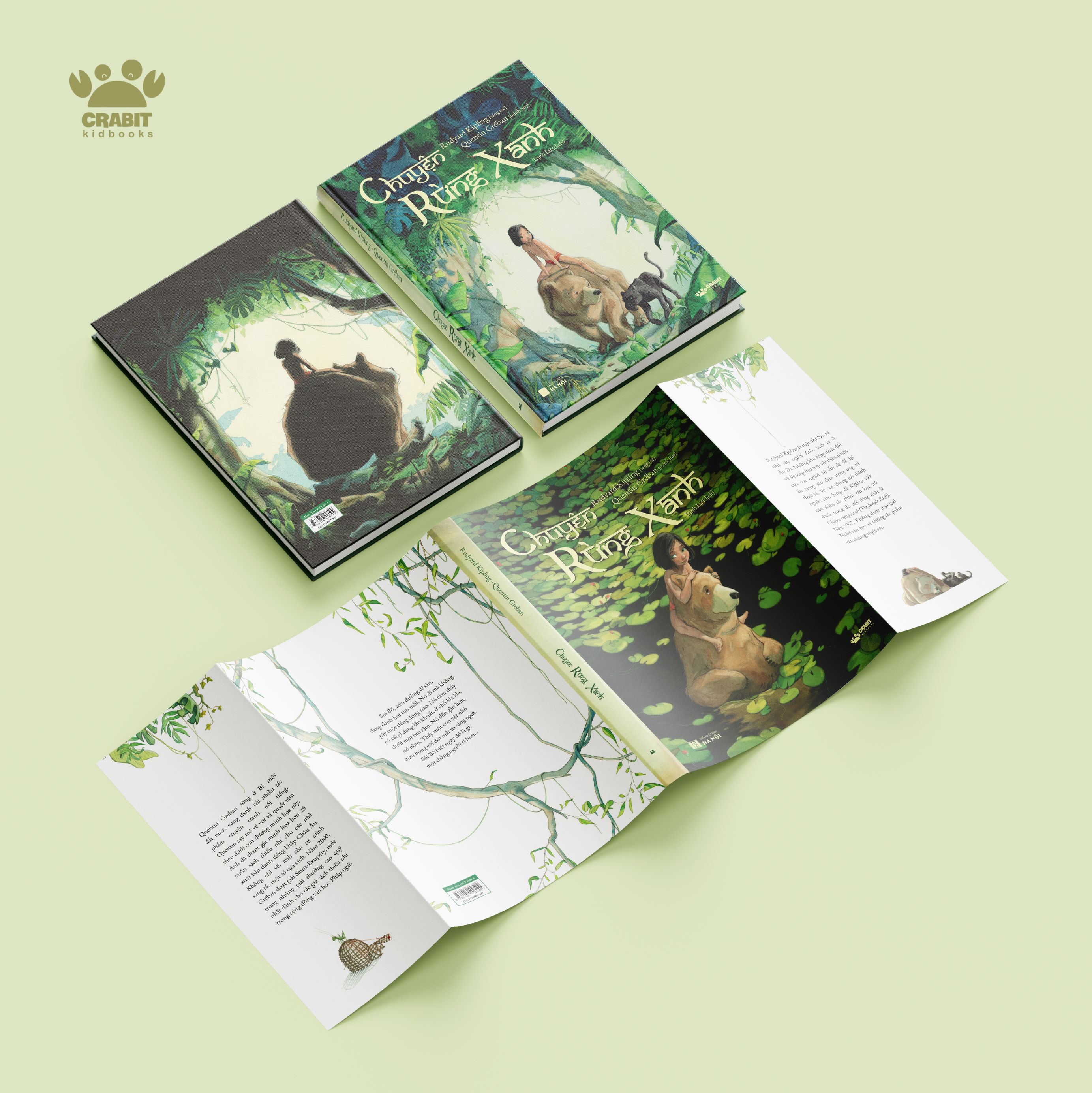Sách - Chuyện rừng xanh - Crabit Kidbooks