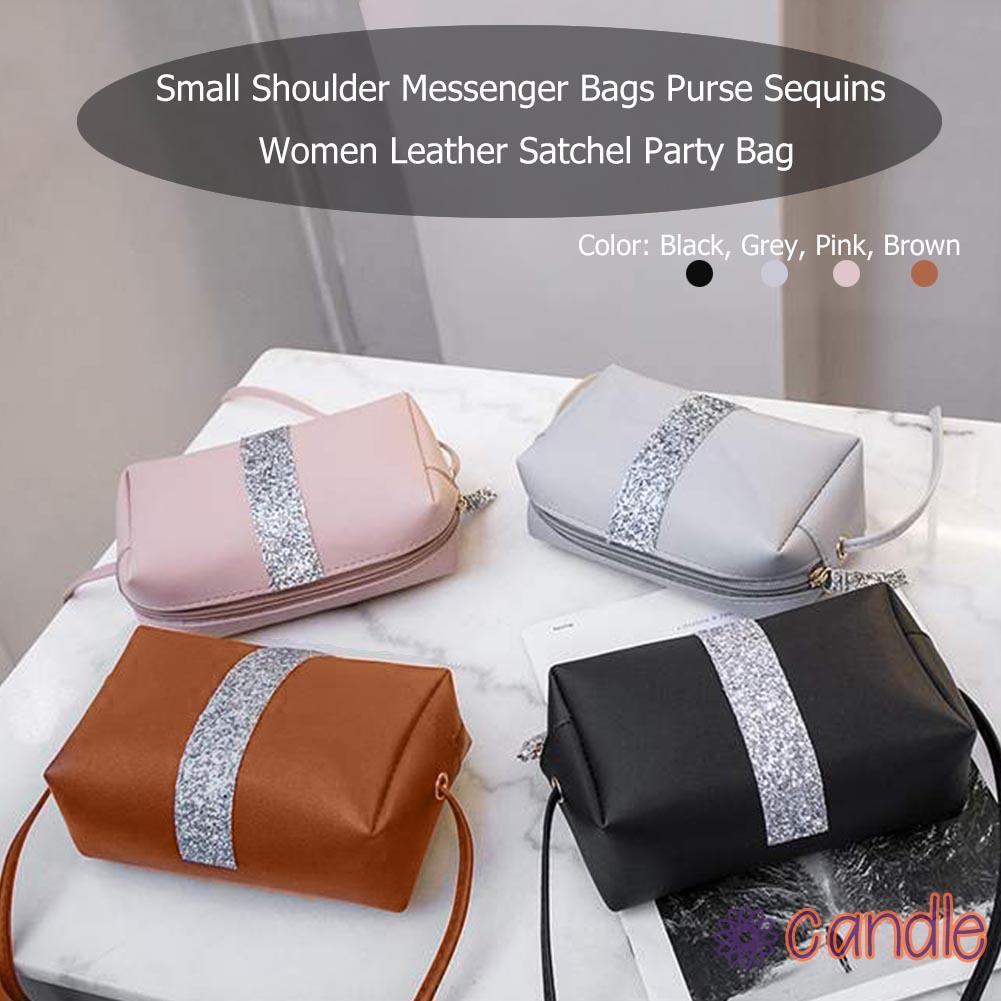 Túi Đeo Chéo Đính Sequin Lấp Lánh Thời Trang Dành Cho Nữ
