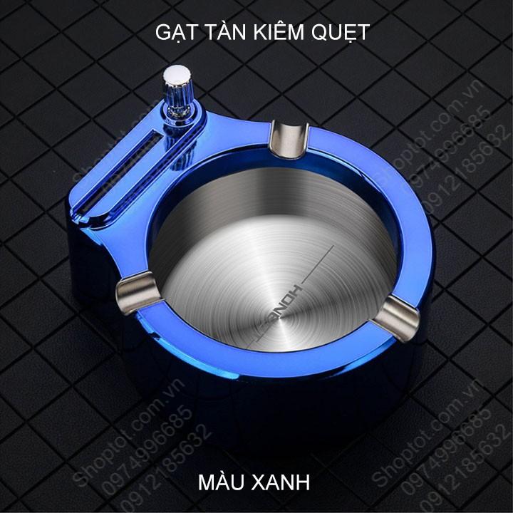 Gạt tàn kiêm quẹt thông minh 2 trong 1, đáy bằng inox chống gỉ