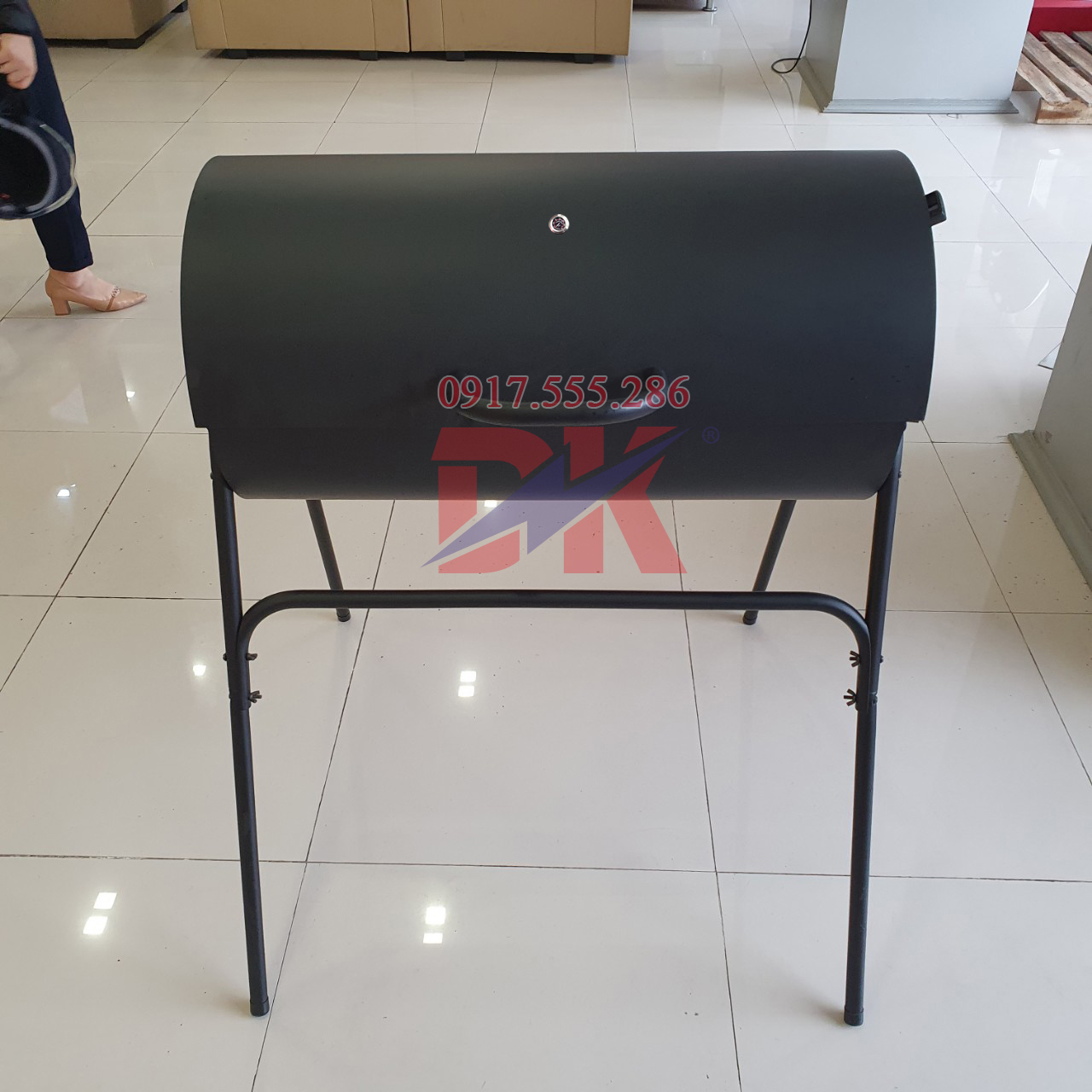 Giá sốc - Bếp nướng ngoài trời Barrel Charcoal Barbecue