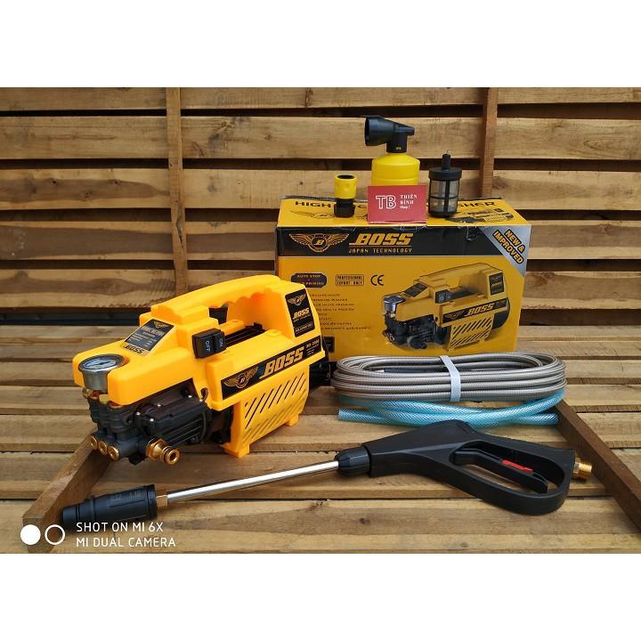 Máy rửa xe BOSS 3000W 120bar 7L/min hiệu năng cực tốt