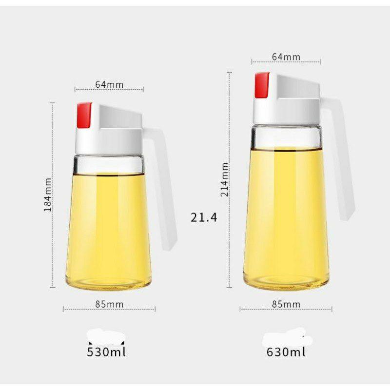 Bình rót Dầu ăn tiện lợi 600ml, tránh lãng phí