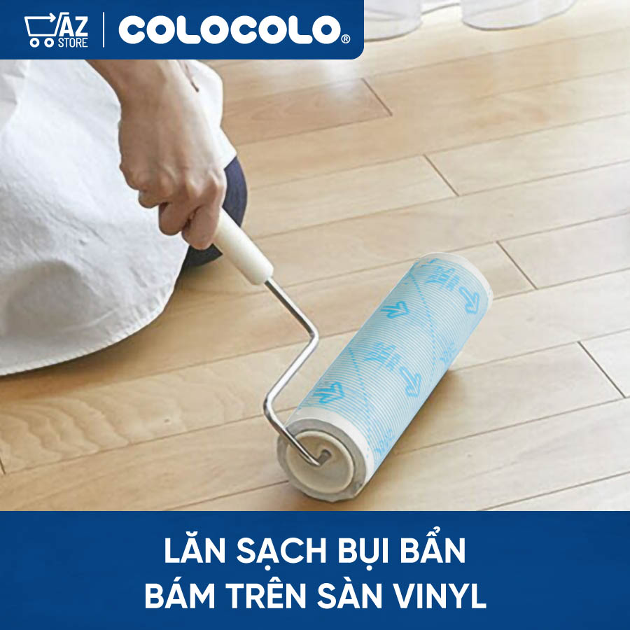 01 Lõi Lăn Bụi Sàn Nhà Thay Thế Nhật Bản - COLOCOLO - Lõi 16cm - 45 lớp