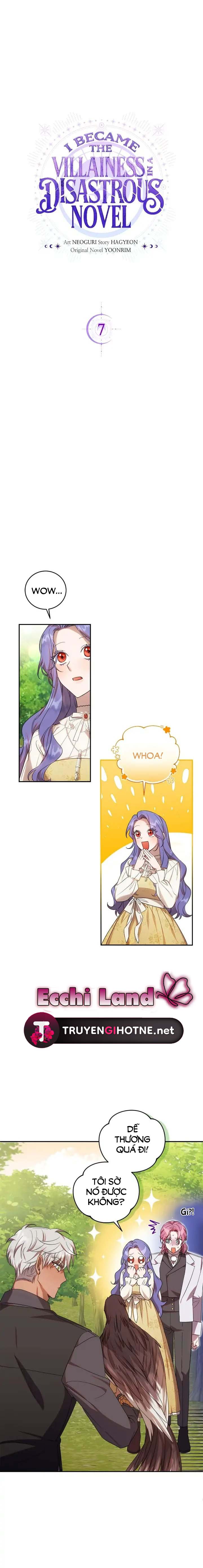 tôi trở thành nữ phản diện trong cuốn tiểu thuyết tàn khốc chapter 7.1 4