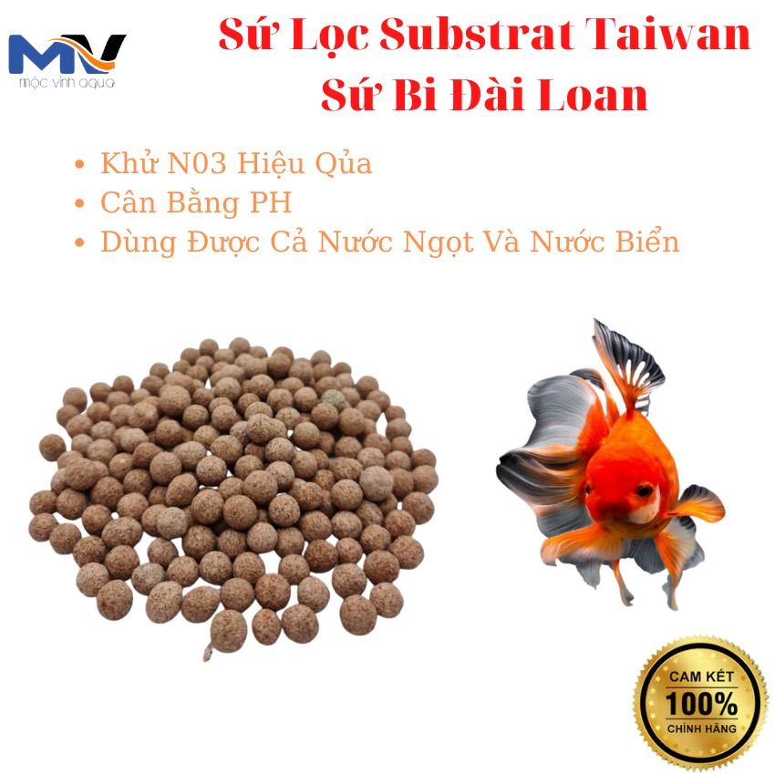 SỨ BI LỌC SUBSTRAT TAIWAN-SỨ BI ĐÀI LOAN-KHỬ AMONIAC HIỆU QUẢ | CỬA HÀNG THIẾT BỊ LỌC NƯỚC HỒ CÁ MỘC VINH AQUA