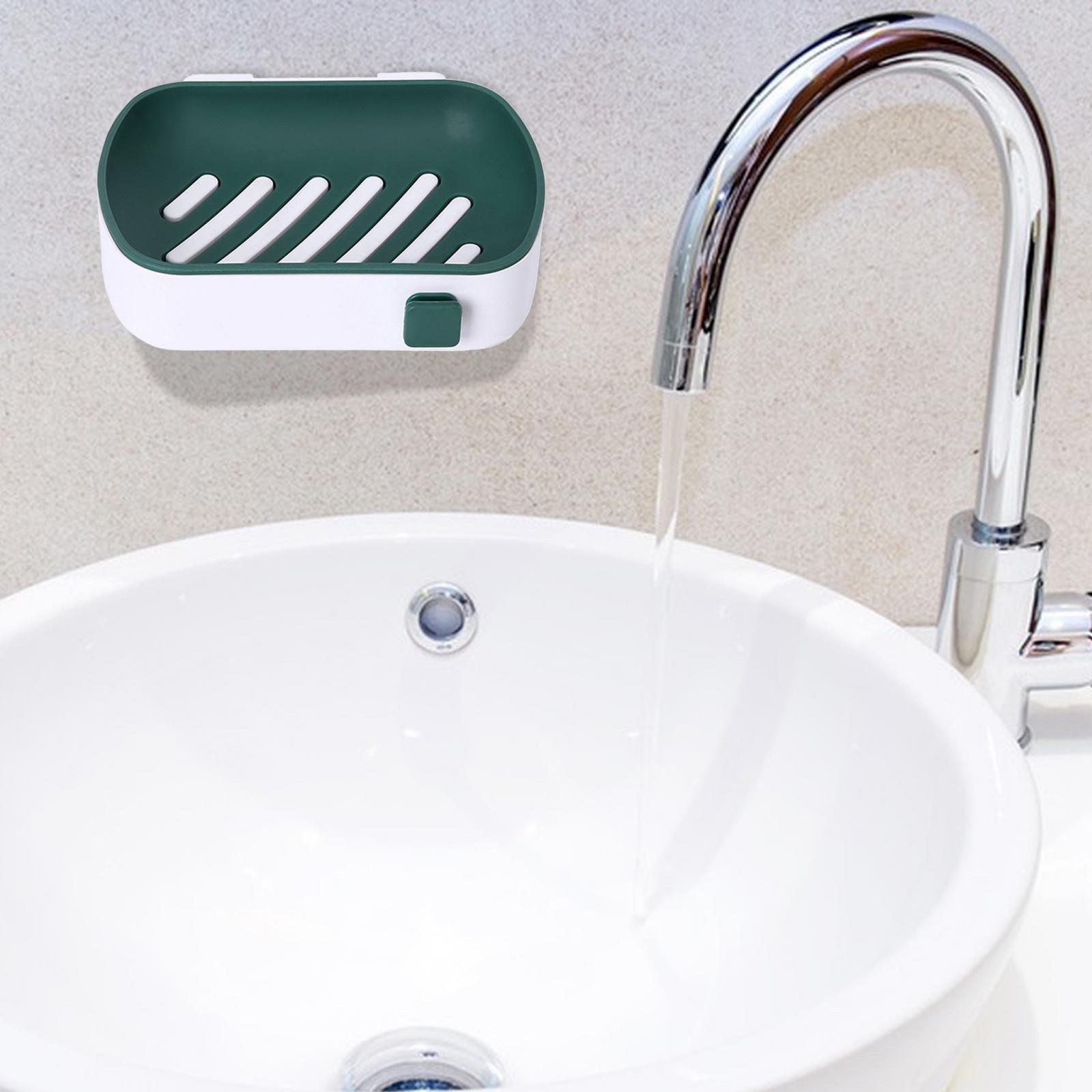 Soap Dish with Drain Soap Holder Case Detachable Soap Holder for Bath Tub