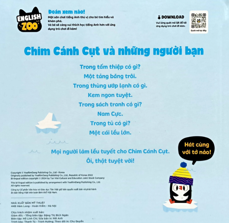 English Zoo - Chim Cánh Cụt Và Những Người Bạn - Penguin's Great Friends - Song Ngữ Anh -Việt