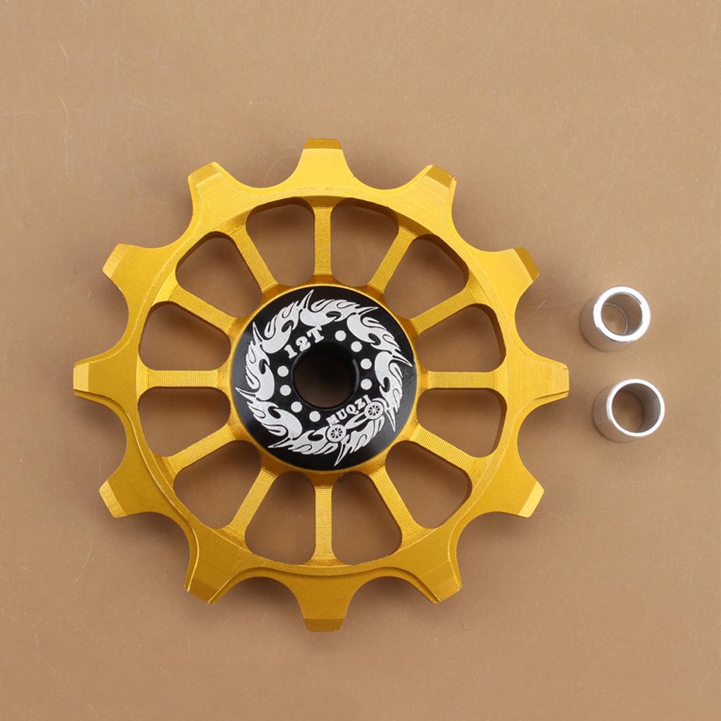 Derailleur Pulley 12T Rear Derailleur Jockey Wheel for Road Bike, Mountain Bike, MTB, BMX