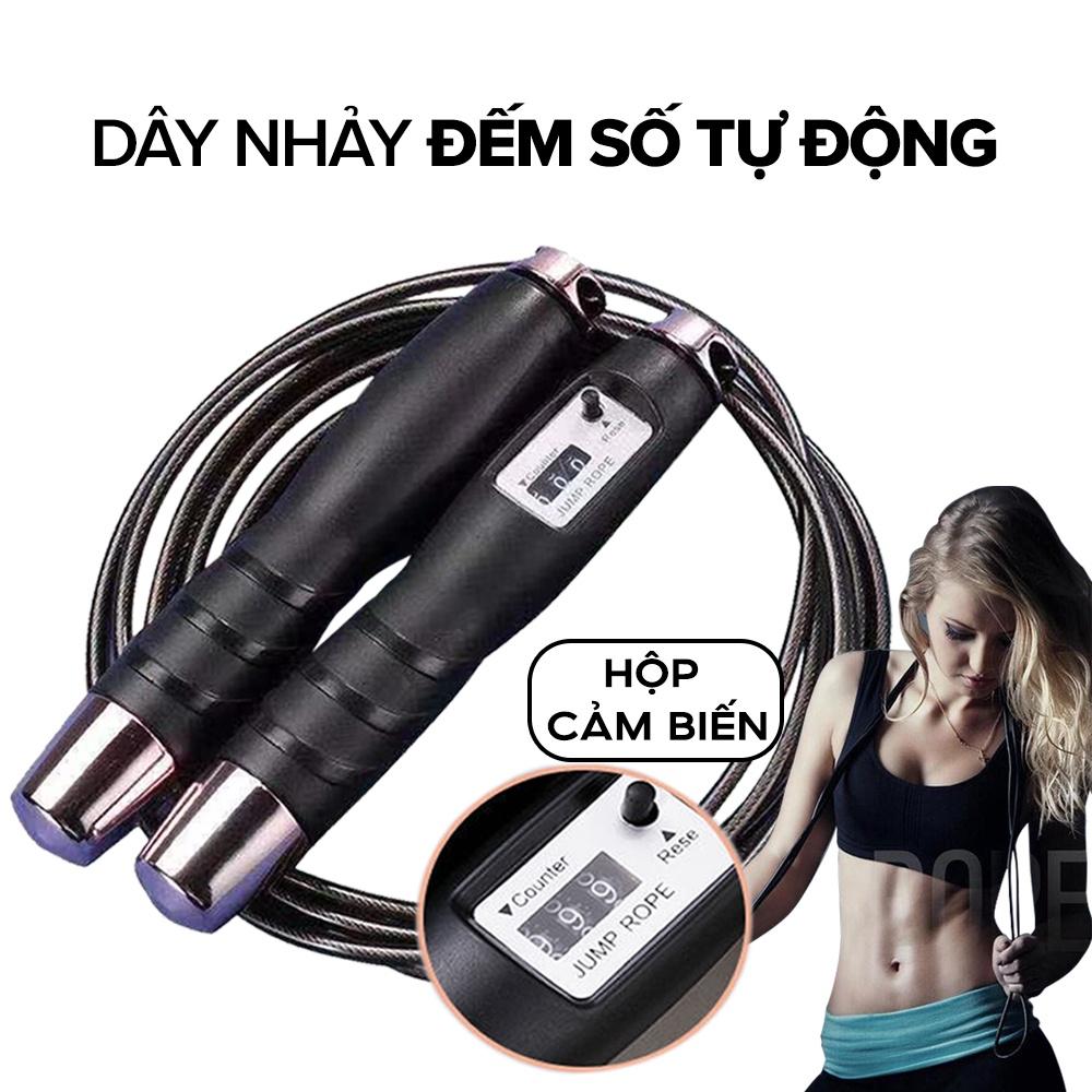 Dây nhảy thể lực đàn hồi 2.9m hãng TopBody, hỗ trợ luyện tập thể dục, thể thao tiện lợi tại nhà