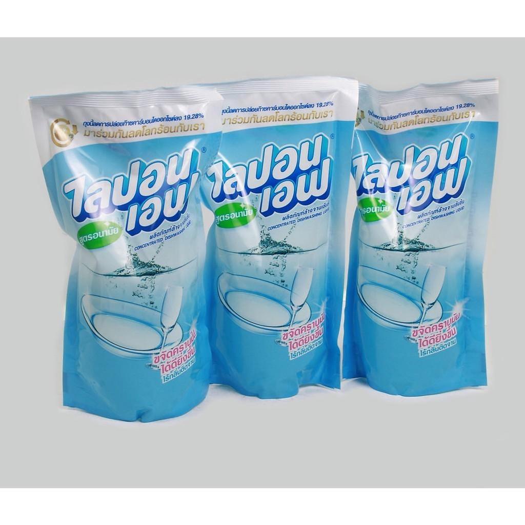 Combo 3 Nước Rửa Bát  Không Mùi Thái Lan Dạng TúiI 550ml