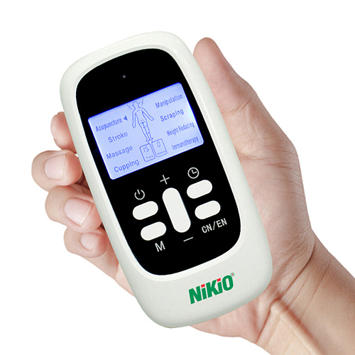 Máy Massage Xung Điện Nikio NK-100 - Trị Liệu Đau Nhức Cơ Bắp, Cải Thiện Căng Thẳng, Mệt Mỏi, 4 Miếng Dán Matxa Thư Giãn Toàn Thân, 8 Chế Độ, 15 Cường Độ Tùy Chỉnh - Dòng Pin Sạc Tiện Dụng