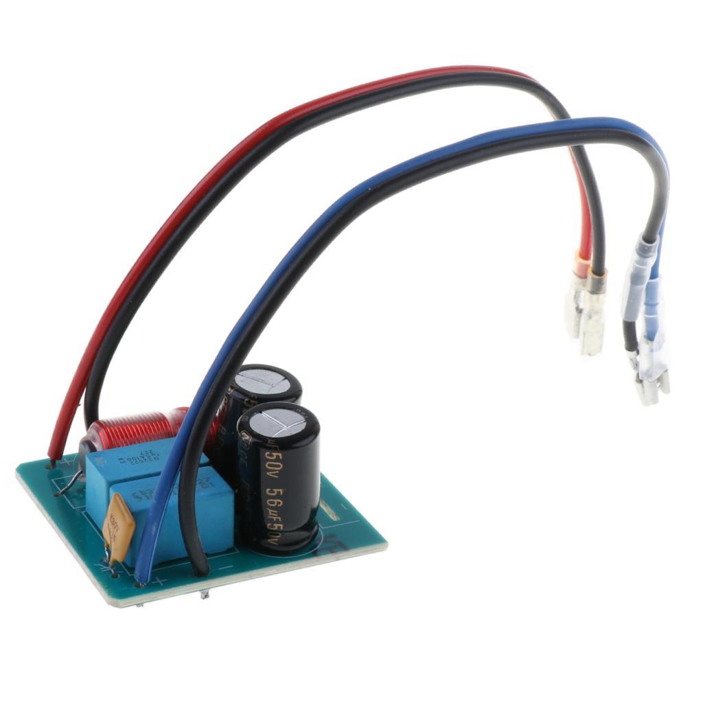 2X 2 Way Audio Speaker Frequency Divider Module Treble Bass