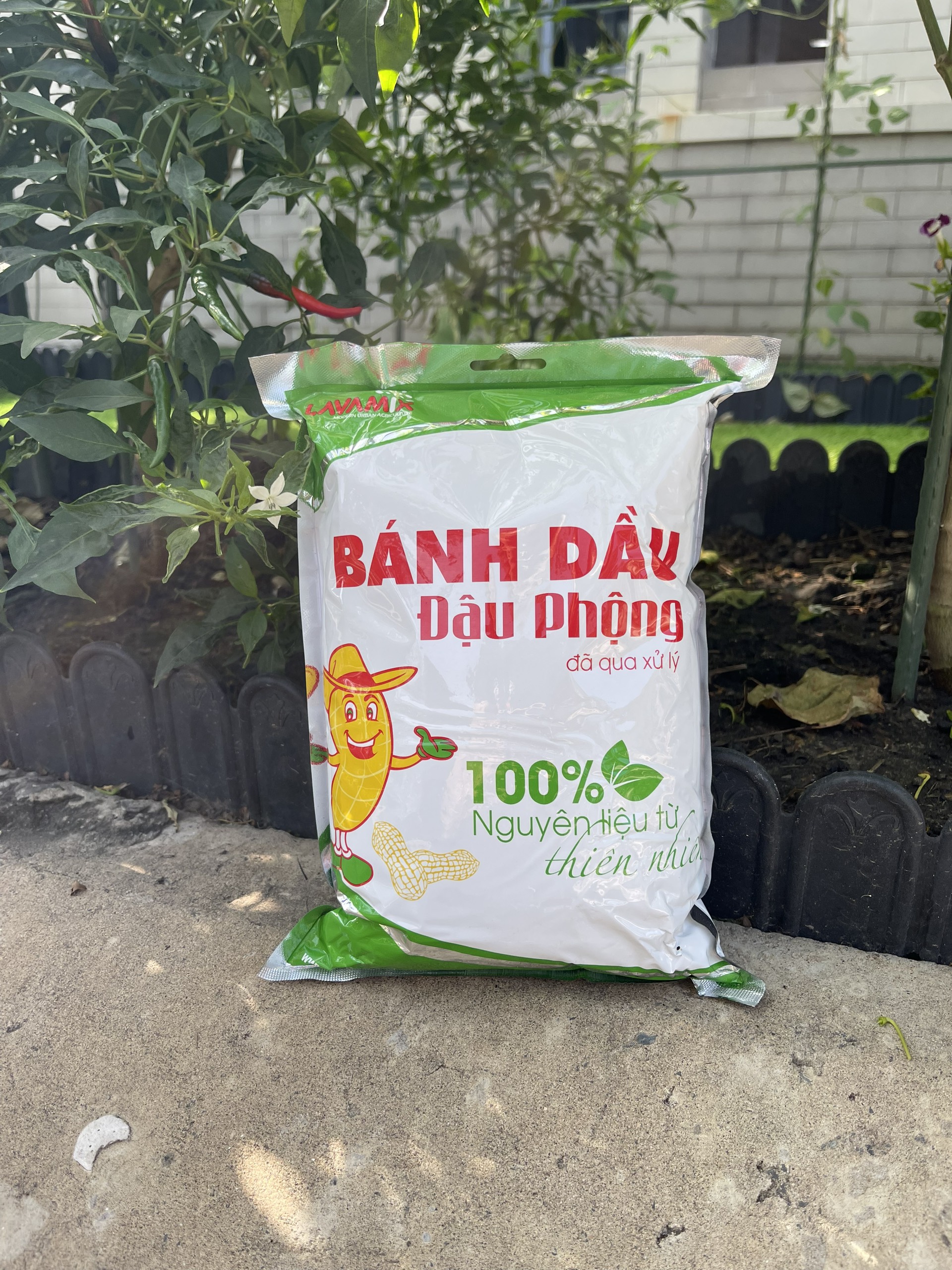 GÓI 1 KG - PHÂN BÁNH DẦU ĐẬU PHỘNG ĐÃ QUA XỬ LÝ
