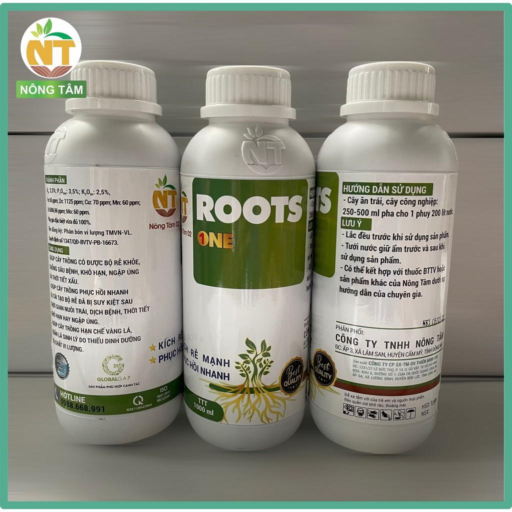 Phân bón siêu kích rễ, dưỡng rễ Roots One chuyên dùng cho cây ăn quả, chai 1000ml
