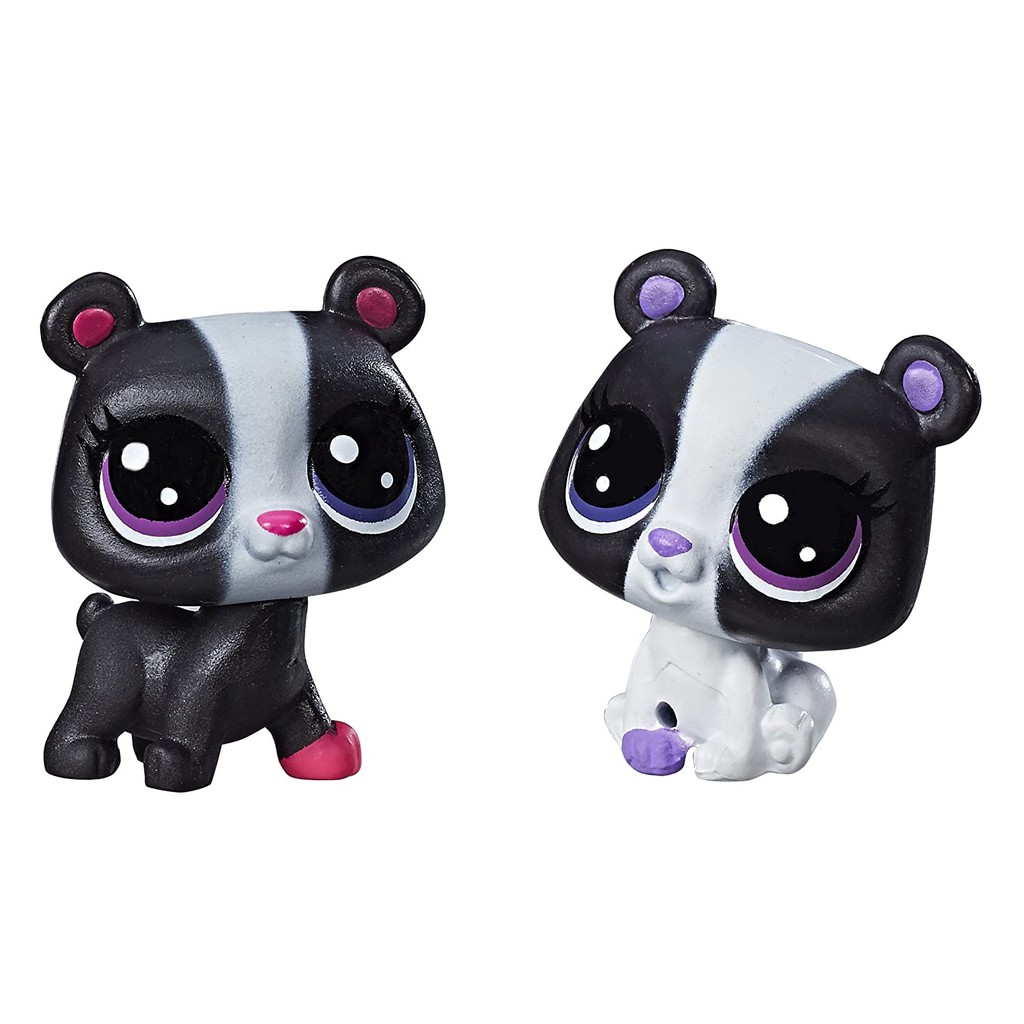 Đồ chơi mô hình Bộ đôi gấu con Black and White LITTLEST PET SHOP C2151/C1848