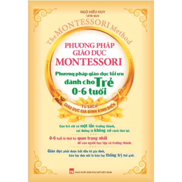 Sách: Combo 3 Cuốn Phương Pháp Giáo Dục Montessori