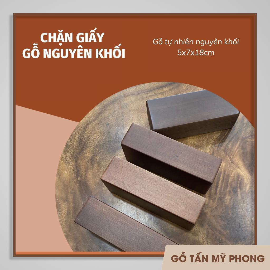 Cục gỗ chặn giấy 5x7x18cm | Cục gỗ ủi đồ xịn giá xưởng | Cục gỗ phủ bóng | Cục gỗ làm đồ decor 5cm, 7cm