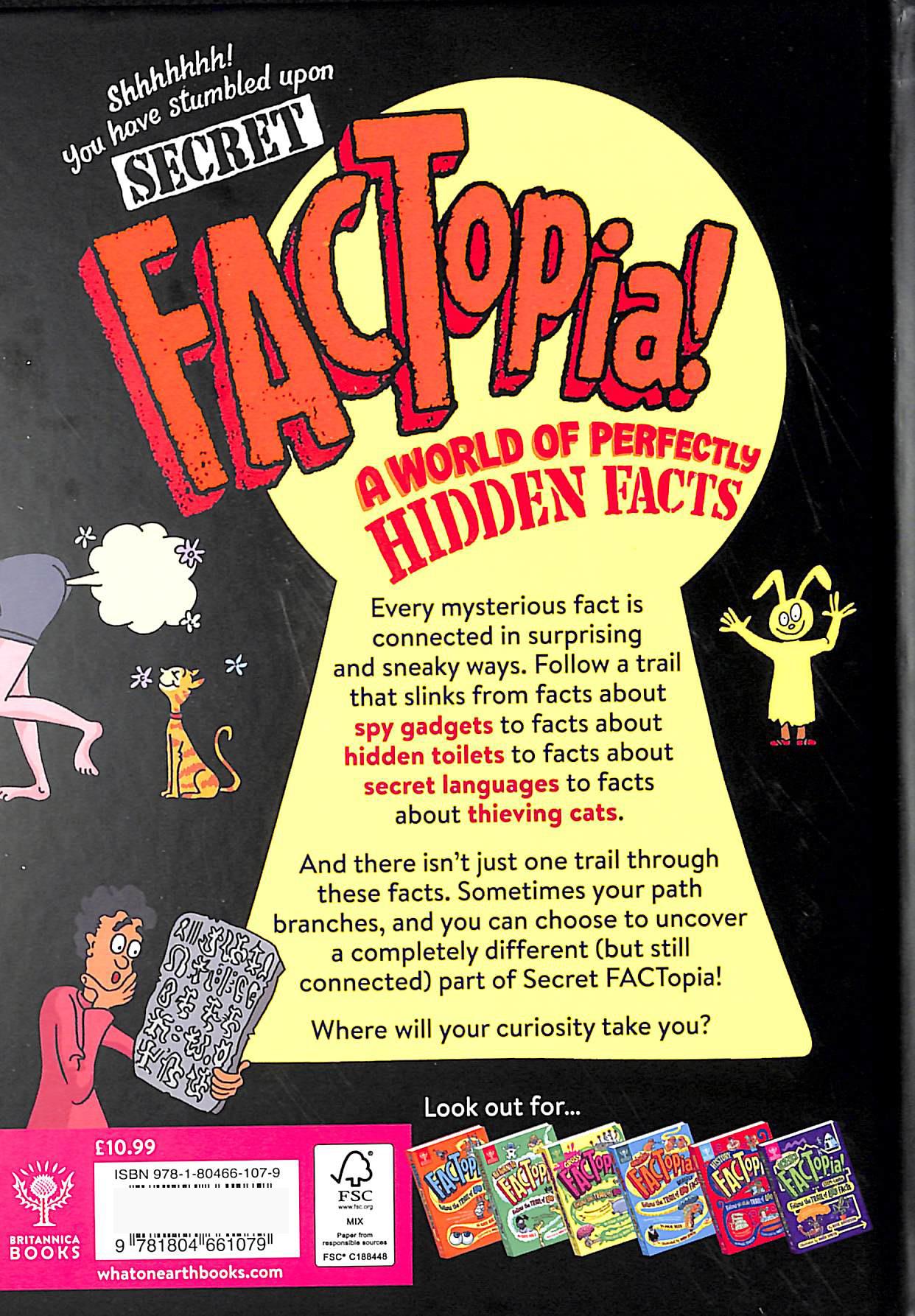 Sách ngoại văn: Secret FACTopia!