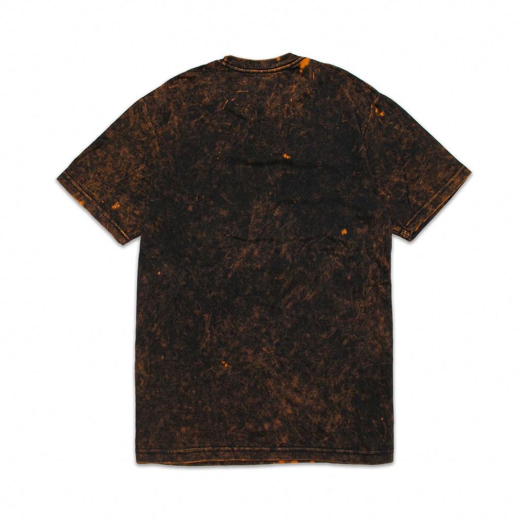 Áo Thun Wash Unisex Màu Nâu Đậm Gắn Vương Miện TeeHolic - THS