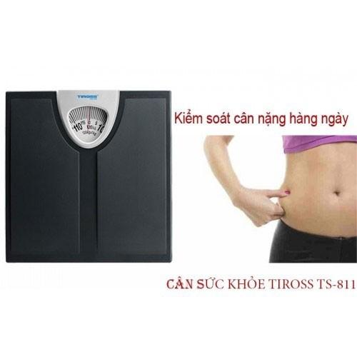 Cân sức khỏe Tiross TS-811 Trọng lực tối đa 120kg - Món quà sức khỏe cho gia đình bạn