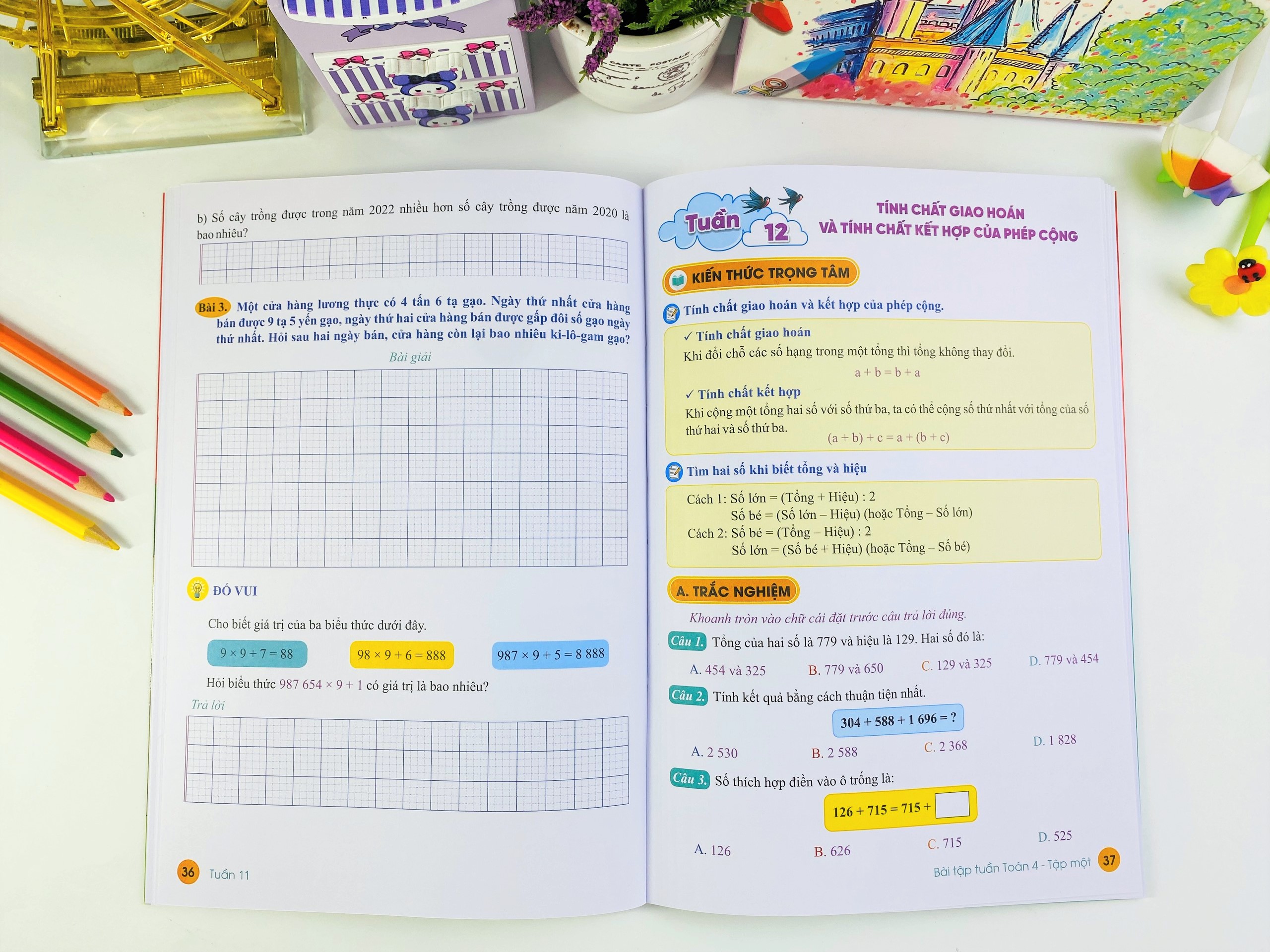 Sách - Bài Tập Tuần Toán 4 - Kết Nối Tri Thức - ndbooks